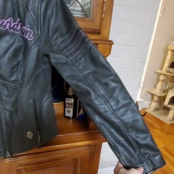 Harley davidson leather jacket and chaps all brand - Picture 5 of 8